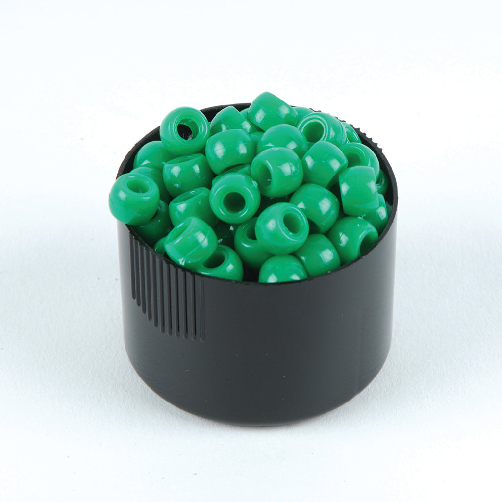 Plastic Crow Beads - 1000 Pak