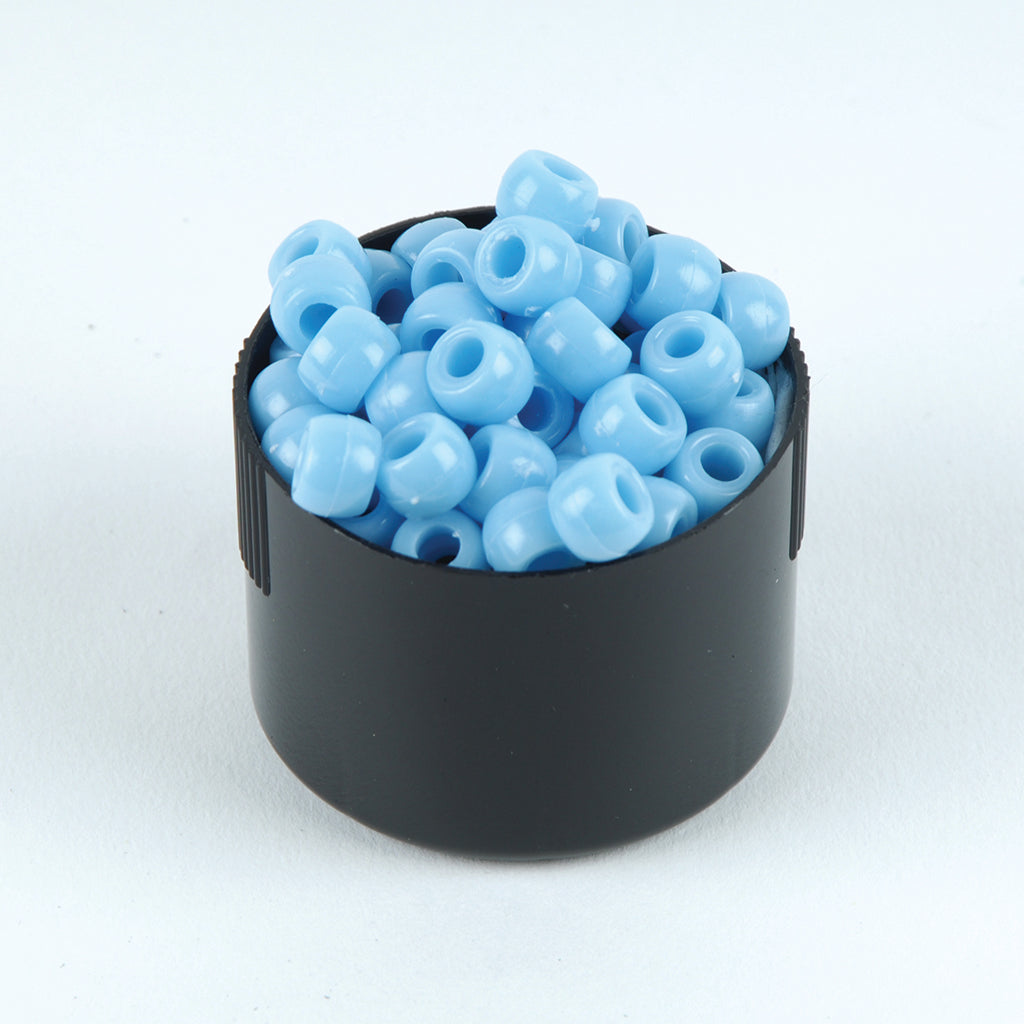 Plastic Crow Beads - 1000 Pak