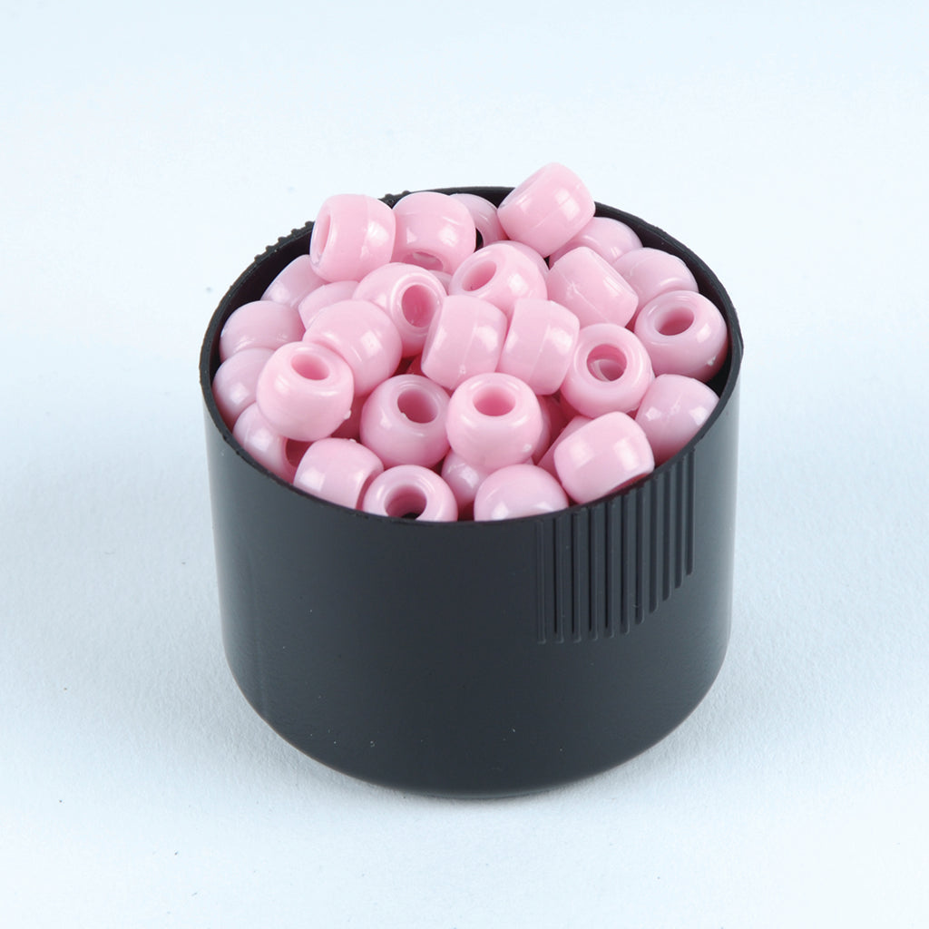 Plastic Crow Beads - 1000 Pak