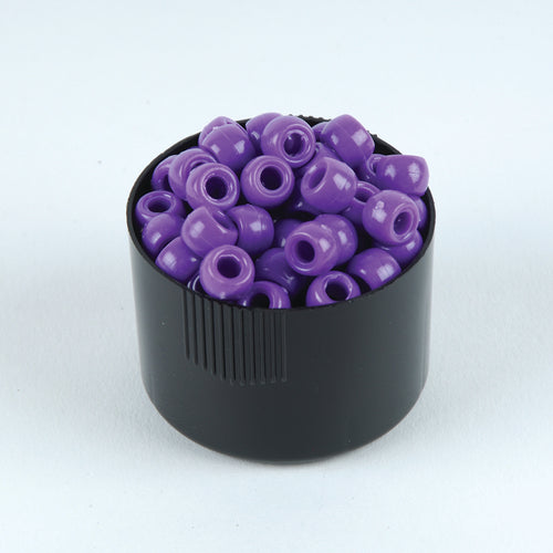 Plastic Crow Beads - 500 Pak