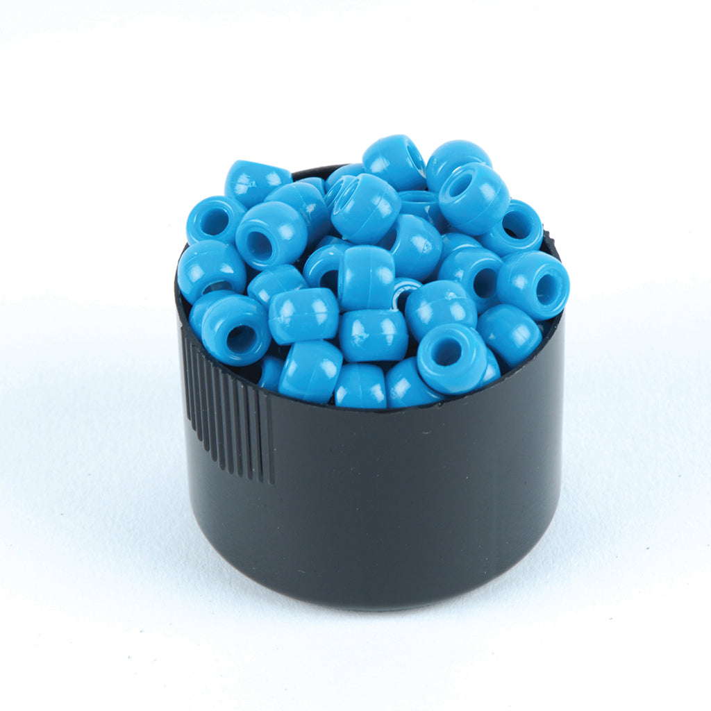 Plastic Crow Beads - 1000 Pak