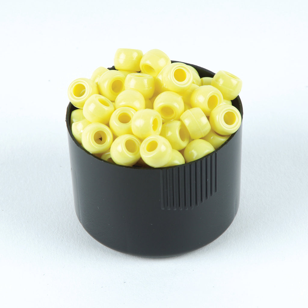 Plastic Crow Beads - 1000 Pak
