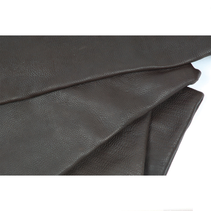 Polished Deer Hide - Grade #1 (Chestnut)
