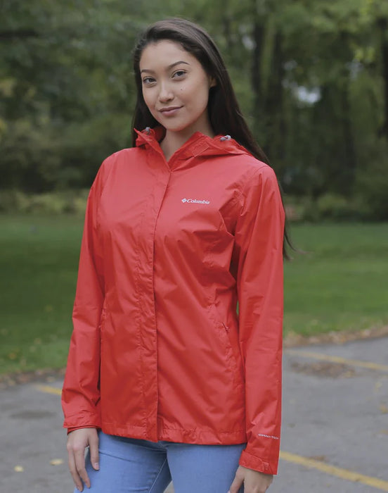 Columbia orange jacket women's sales
