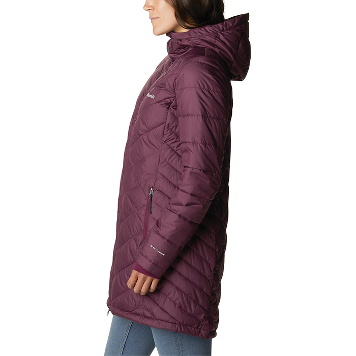 Columbia heavenly long jacket black cheap