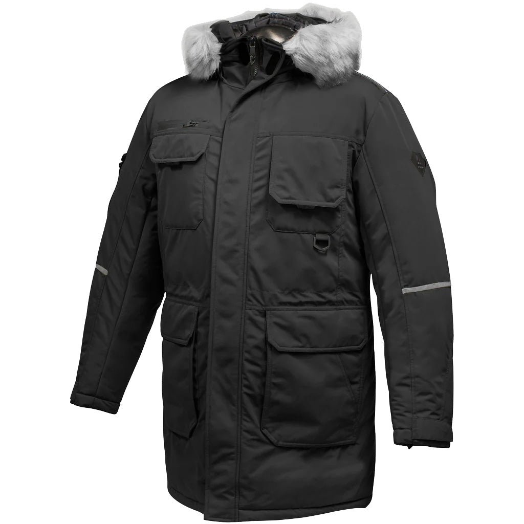 ジャケット・アウター Parka Foul Wet Weather Jacket Mens M Men's Misty BlackJack Parka — Winnipeg Outfitters