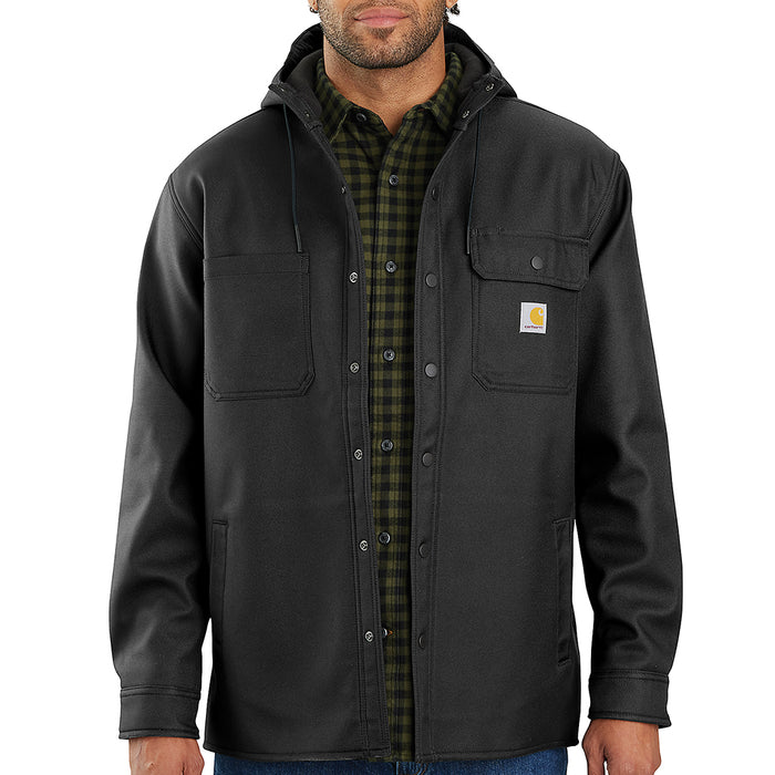 CARHARTT Men's Rain Defender Shirt Jacket | Below The Belt Black / M