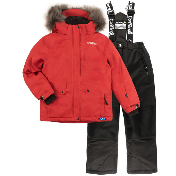 Girl's Conifere Carmine Snowsuit