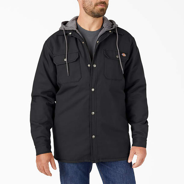 Men's Dickies Hooded Duck Shirt Jacket