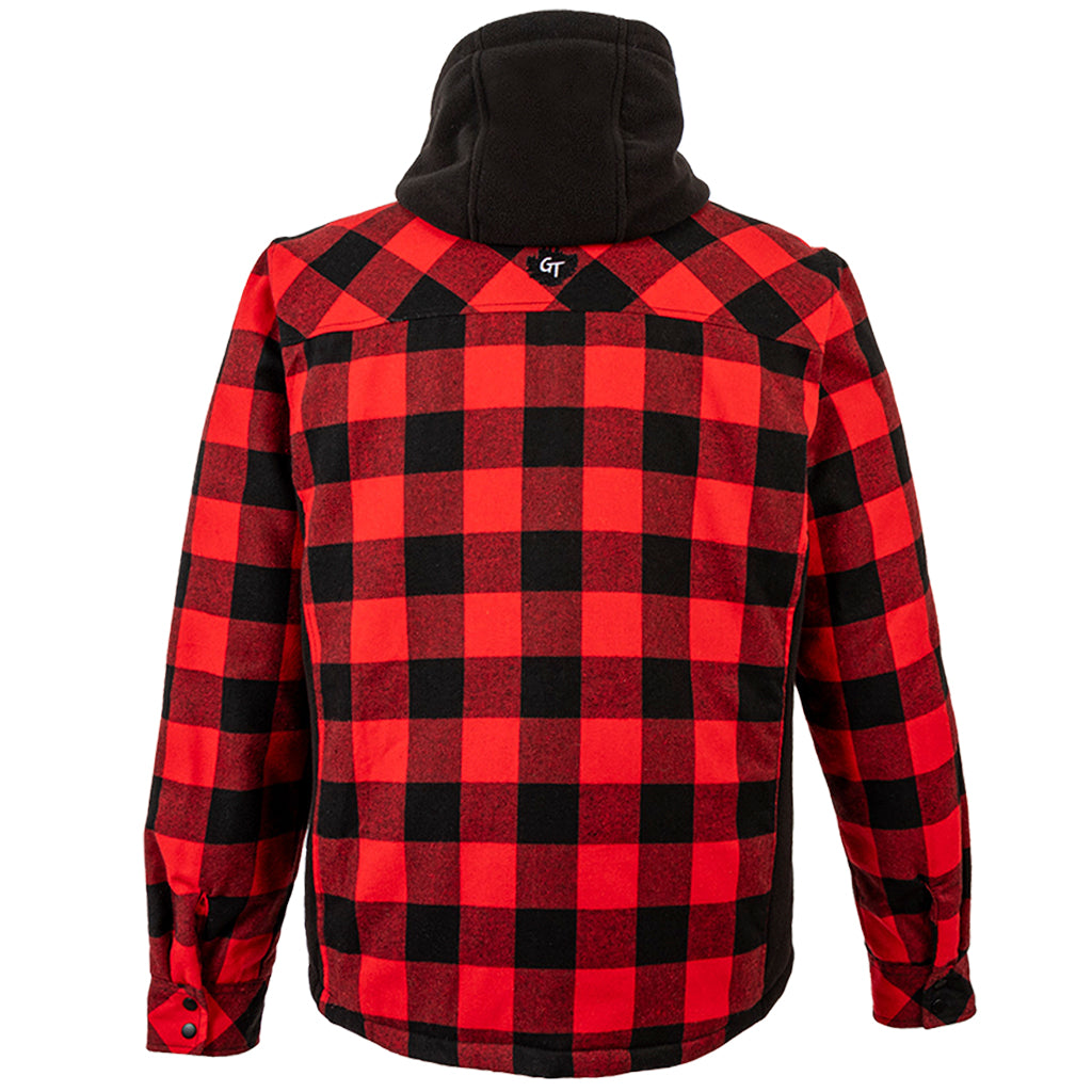 Men's Naturmania Insulated Plaid Shirt Jacket