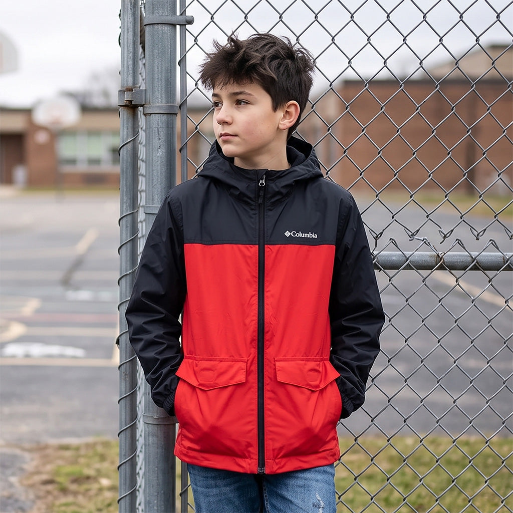 Boy's Columbia Rain-Zilla II Jacket