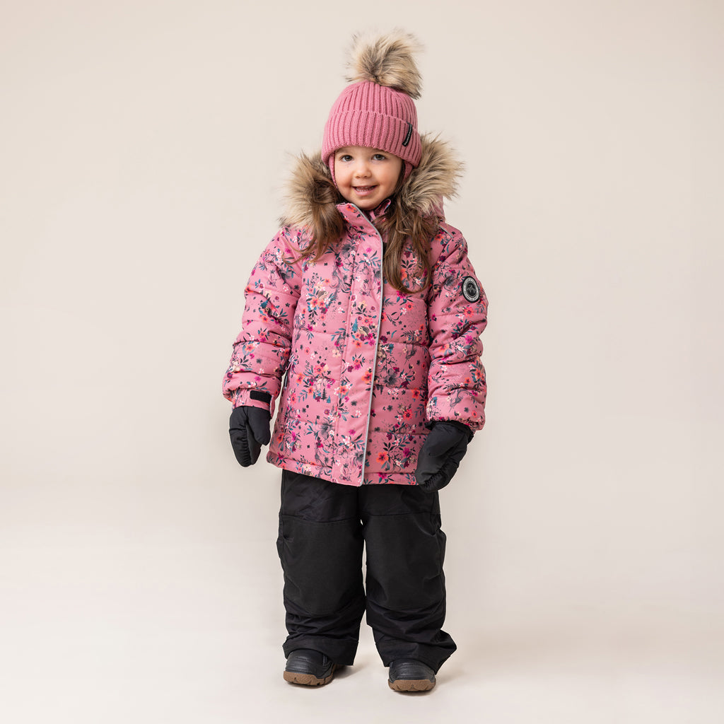 Girl's Peluche & Tartine Rosalie 2-Piece Snowsuit