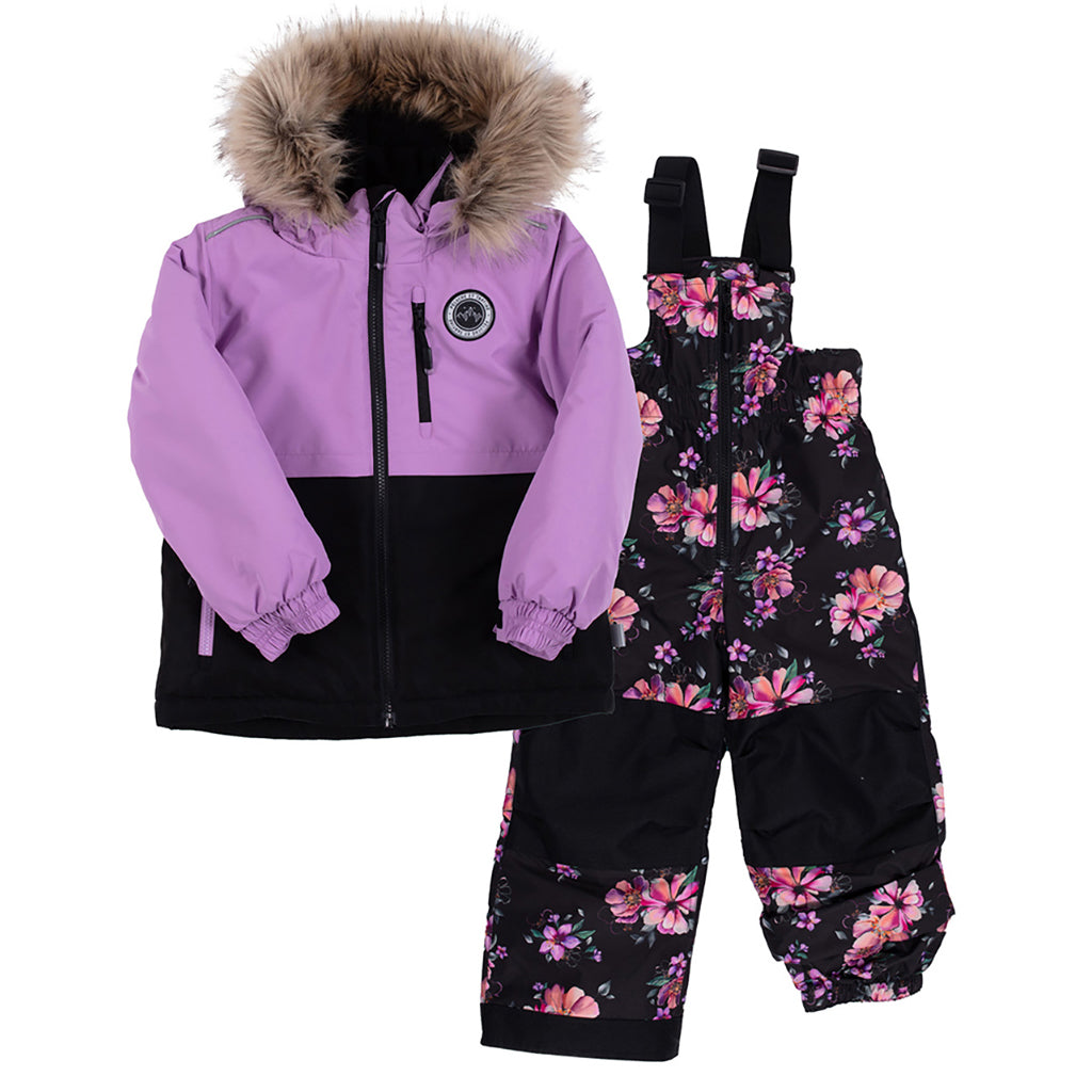 Girl's Peluche & Tartine Cora-Lee 2-Piece Snowsuit