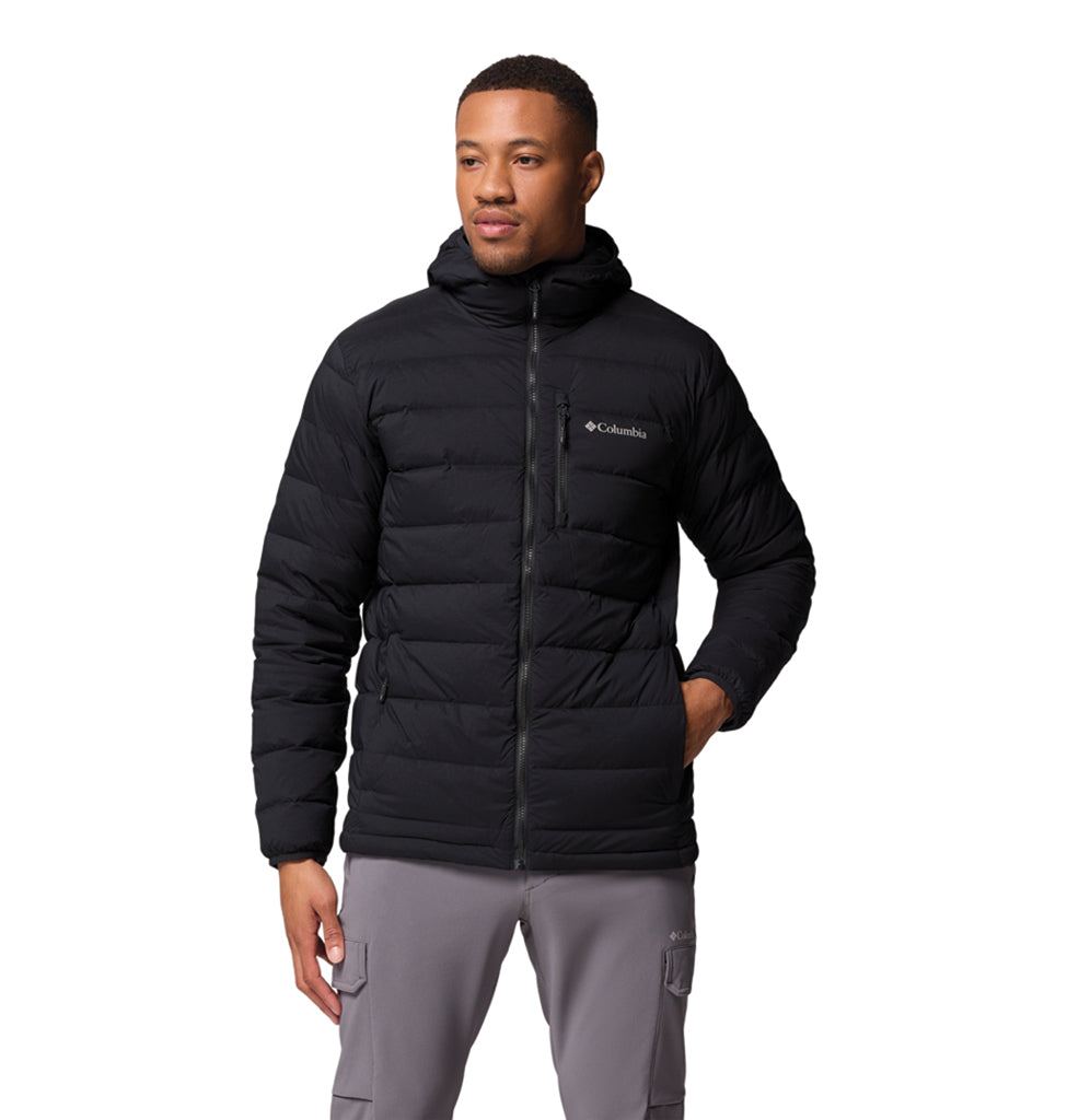 Men's Columbia Drift Peak Stretch Down Hooded Jacket