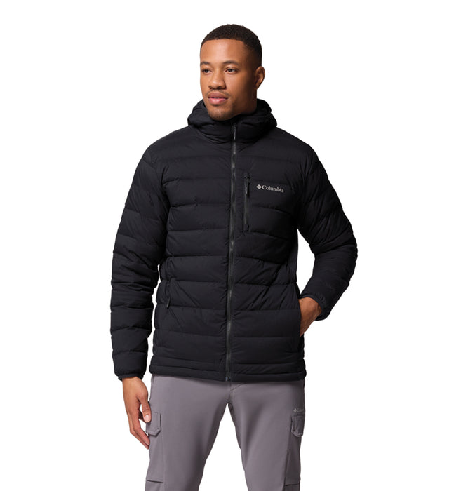 Men's Columbia Drift Peak Stretch Down Hooded Jacket