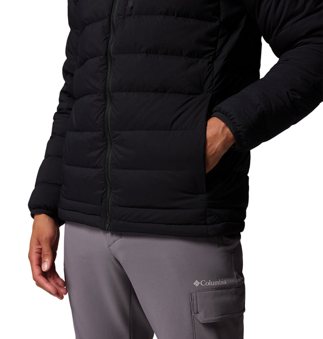 Men's Columbia Drift Peak Stretch Down Hooded Jacket
