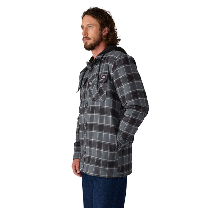 Men's Dickies Hooded Flannel Jacket