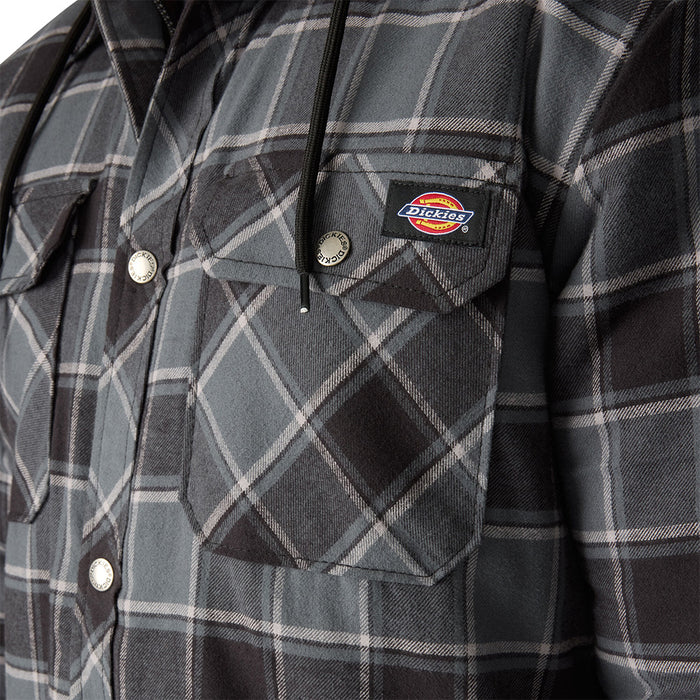 Men's Dickies Hooded Flannel Jacket