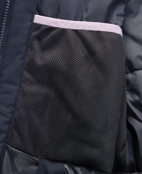 Girl's Roxy Floral Block Parka