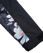 Girl's Roxy Floral Block Parka