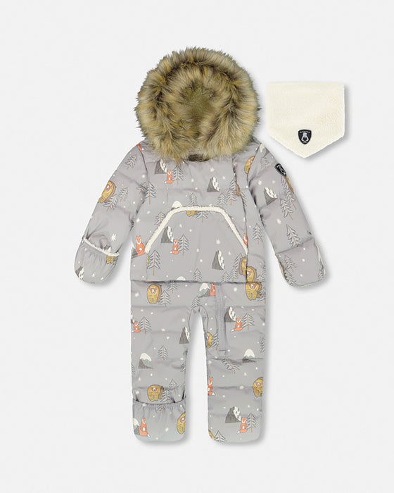Infant Deux Par Deux 1-Piece Snow Suit