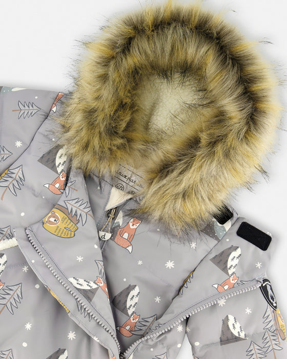 Infant Deux Par Deux 1-Piece Snow Suit
