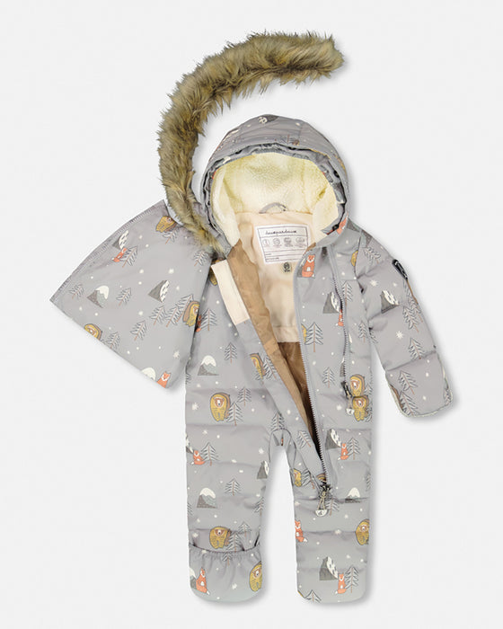 Infant Deux Par Deux 1-Piece Snow Suit