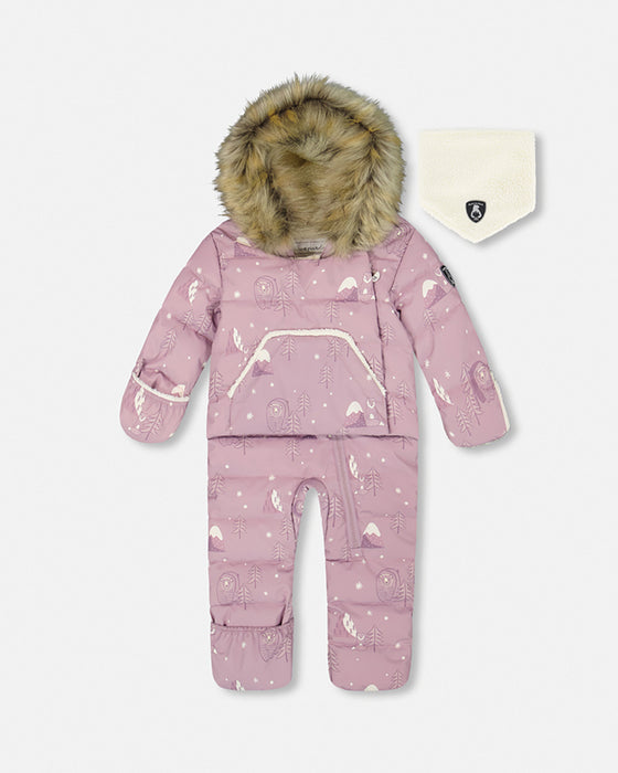Infant Deux Par Deux 1-Piece Snow Suit