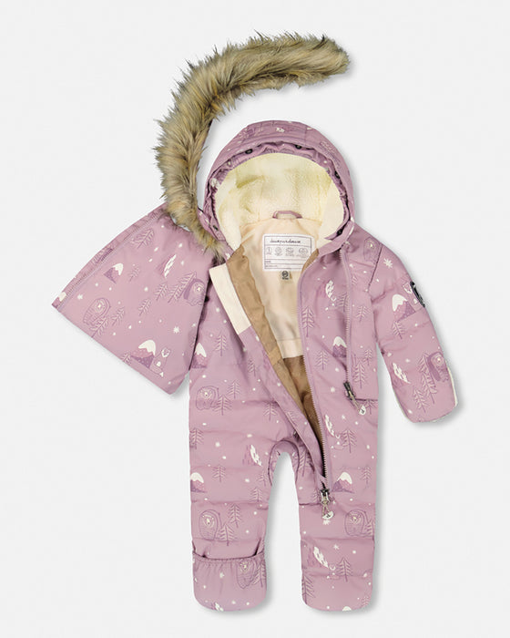 Infant Deux Par Deux 1-Piece Snow Suit