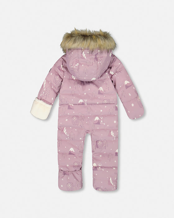 Infant Deux Par Deux 1-Piece Snow Suit