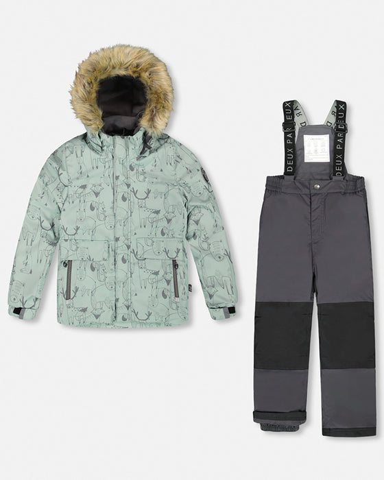 Kid's Deux Par Deux Discover 2-Piece Snow Suit