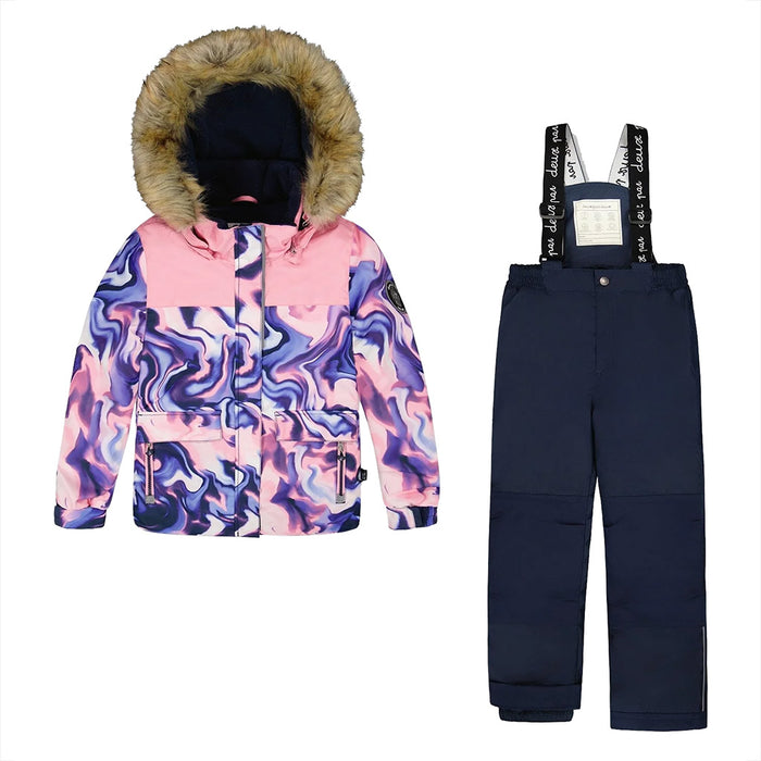 Kid's Deux Par Deux Discover 2-Piece Snow Suit