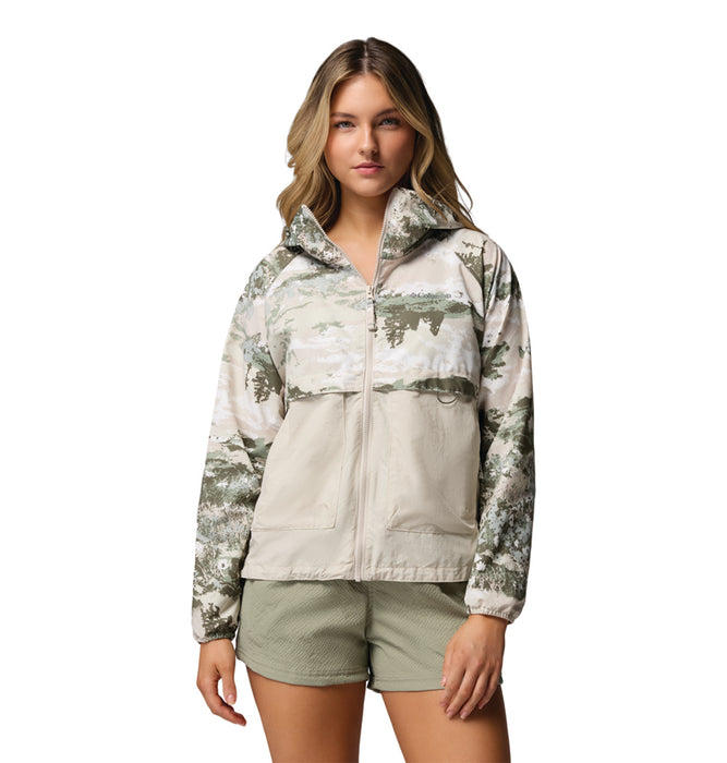 Women's Columbia Spire Valley Printed Windbreaker