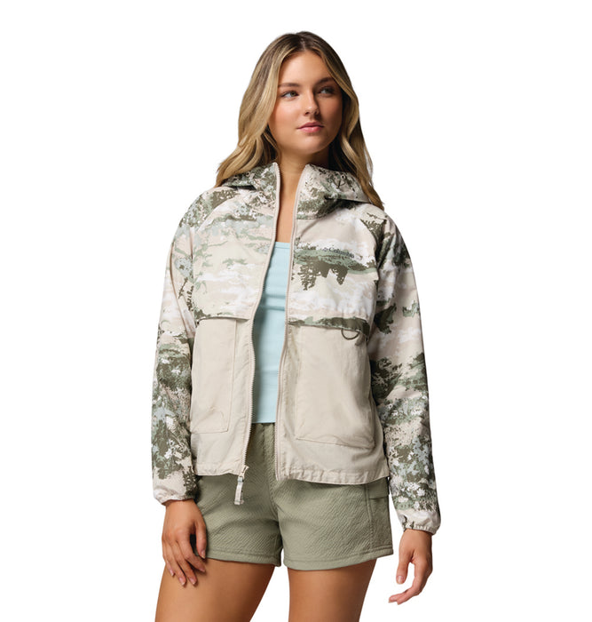 Women's Columbia Spire Valley Printed Windbreaker
