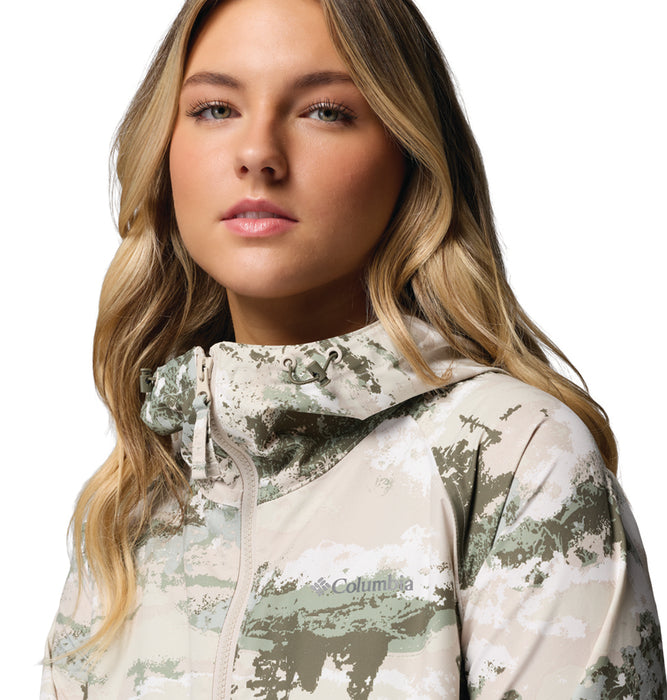 Women's Columbia Spire Valley Printed Windbreaker