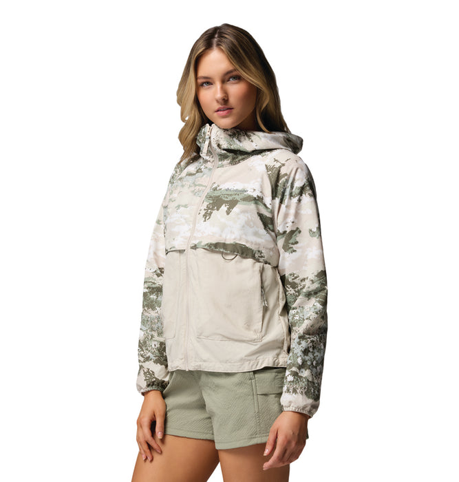 Women's Columbia Spire Valley Printed Windbreaker
