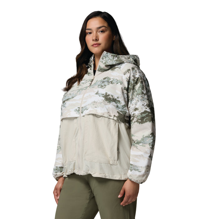 Women's Columbia Spire Valley Printed Windbreaker