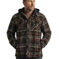 Misty Mountain Quilted Lined Insulated Flannel Jacket