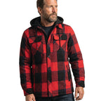 Misty Mountain Quilted Lined Insulated Flannel Jacket