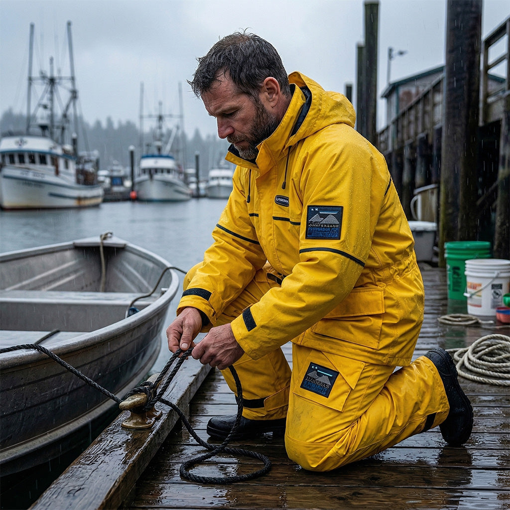 Men's Wetskins Stormfront Rainsuit