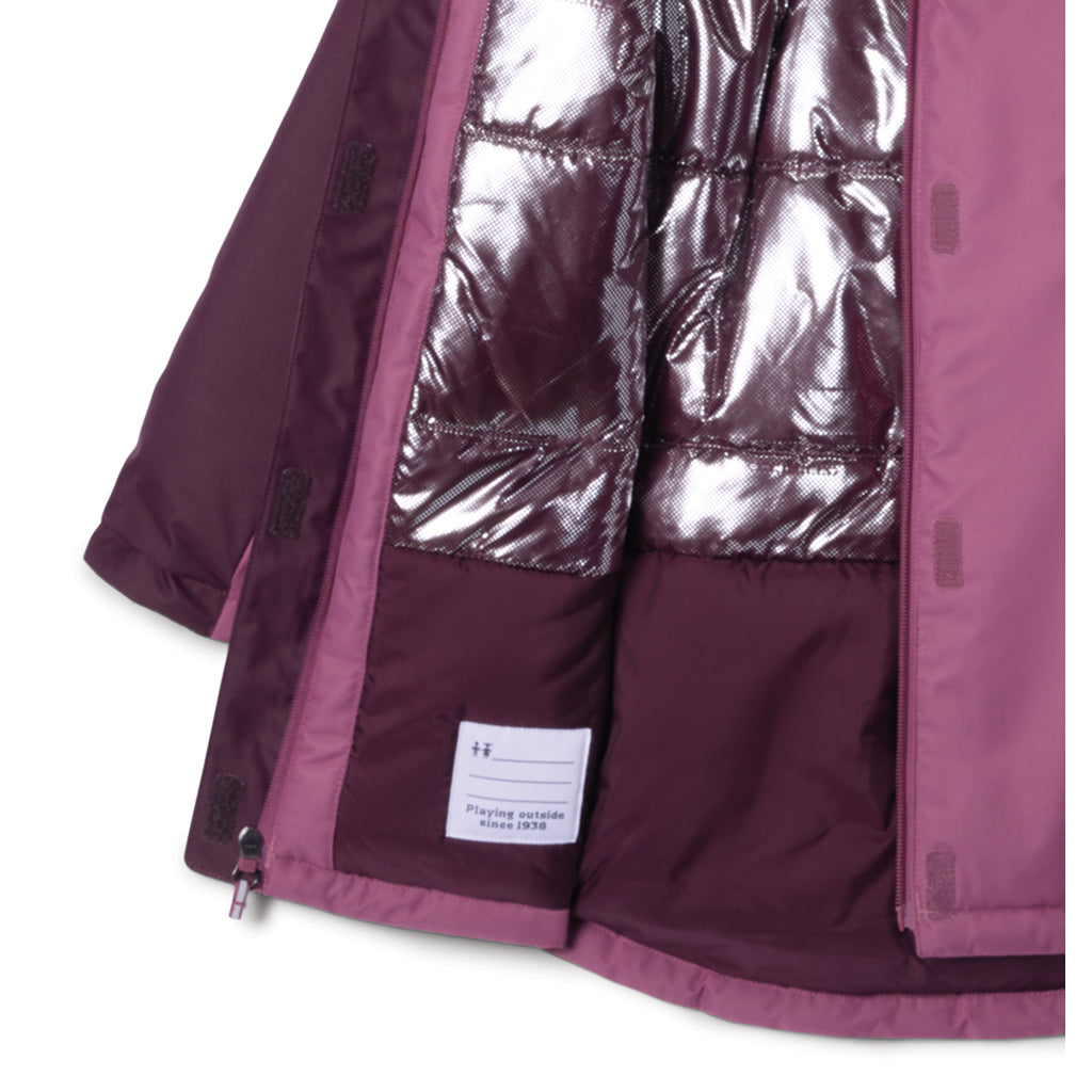 Girl's Columbia Hikebound II Long Insulated Jacket
