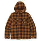 Men's CAT Hooded Flannel Shirt Jac