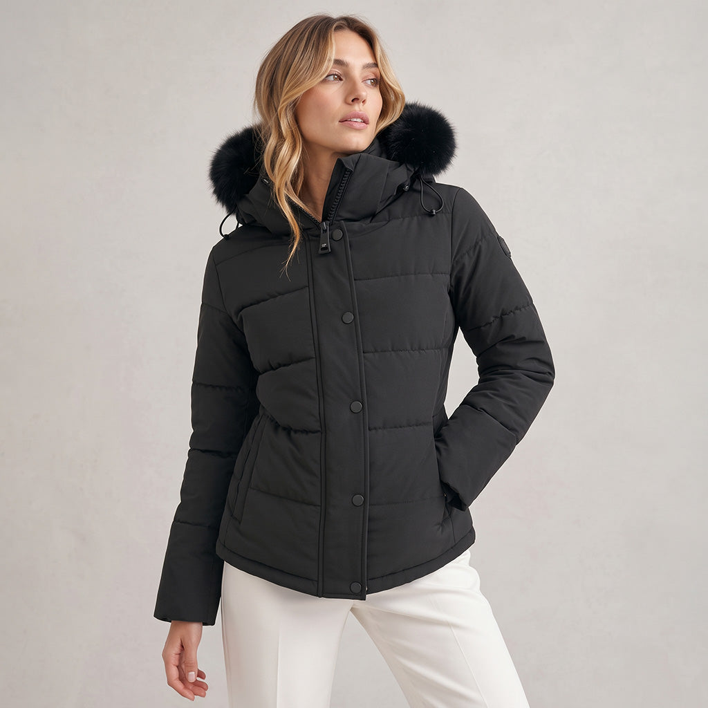 Women's Point Zero Short Hooded Puffer Jacket
