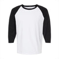 Unisex M&O Three-Quarter Sleeve Baseball T-Shirt