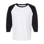 Unisex M&O Three-Quarter Sleeve Baseball T-Shirt