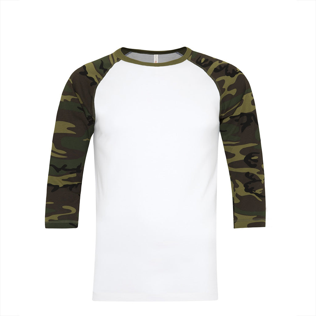 Unisex M&O Three-Quarter Sleeve Baseball T-Shirt