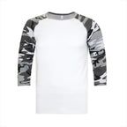 Unisex M&O Three-Quarter Sleeve Baseball T-Shirt