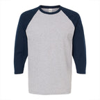 Unisex M&O Three-Quarter Sleeve Baseball T-Shirt
