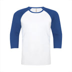 Unisex M&O Three-Quarter Sleeve Baseball T-Shirt