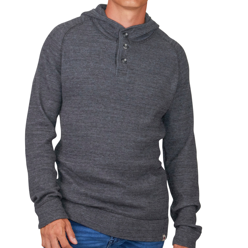 Men's Stanfield's Triblend Waffle Hoody